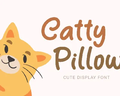 Catty Pillow Demo font
