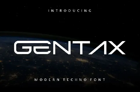 Gentax font