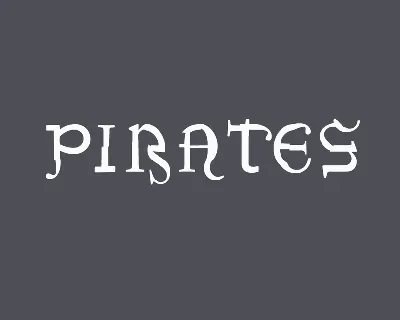 Pirates font