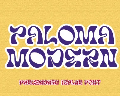 Paloma Modern font