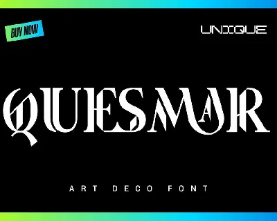 Quesmar font