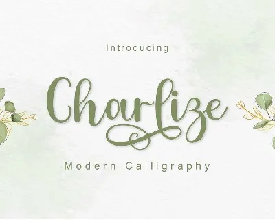 Charlize font