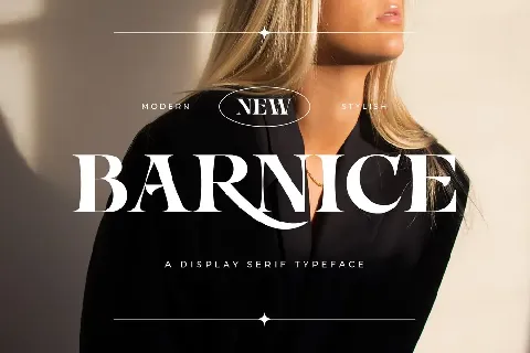 BARNICE Free Trial font