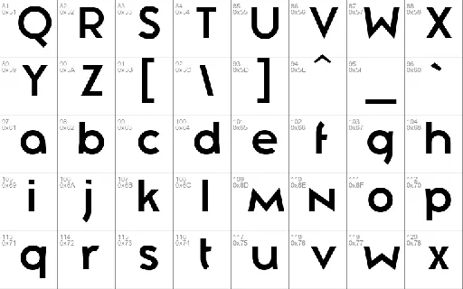 Zeronero font