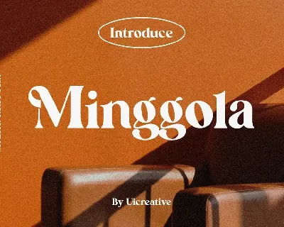 Minggola font