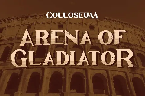 Gladiator Arena font