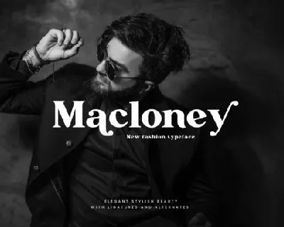 Macloney font