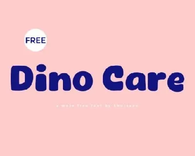 Dino Care font