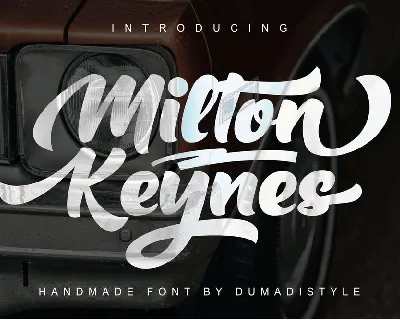 Milton Keynes Script font