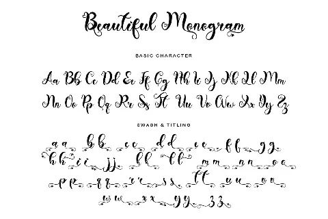 Monogram font
