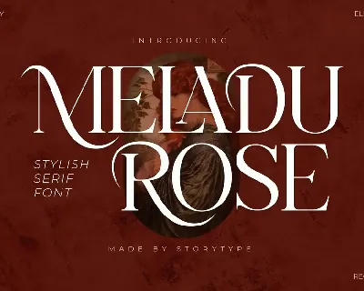 MELADU ROSE font