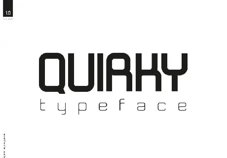 Quirky Family font