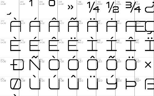 Head Human Display font