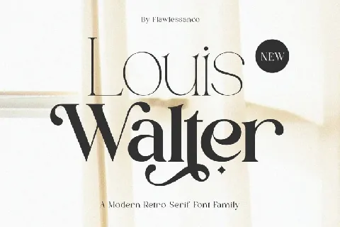 Louis Walter font