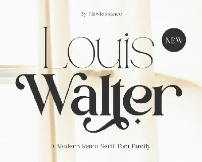 Louis Walter font