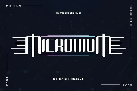 Micronium Demo font