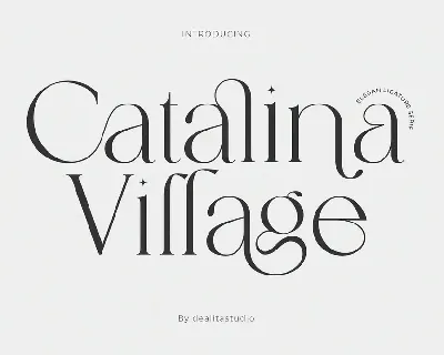 Catalina font