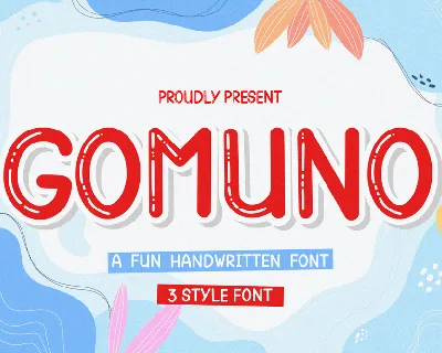 Gomuno font