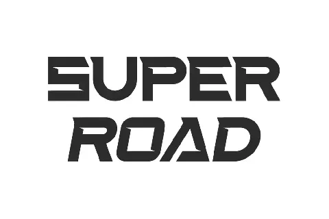 Super Road font