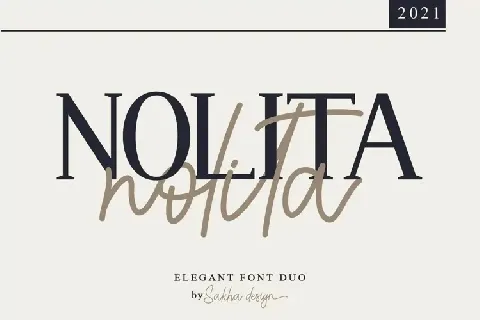 Nolita Duo font