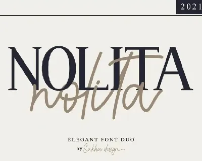 Nolita Duo font