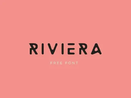 Riviera Display font