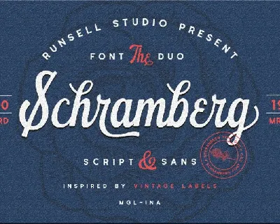 Schramberg Duo font