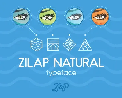 Zilap Natural font