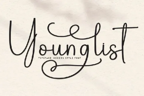 Younglist font