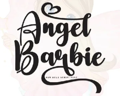 Angel Barbie font