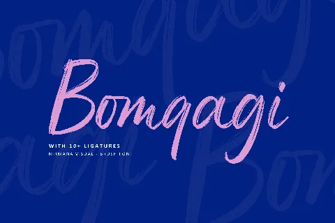 Bomqagi font