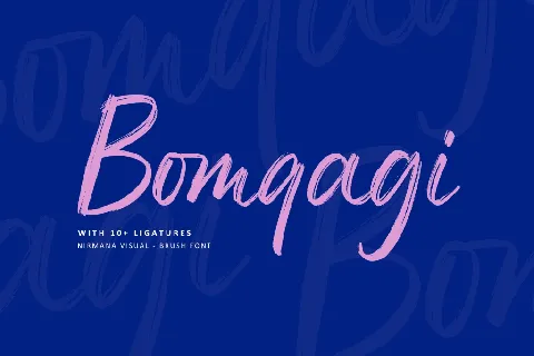 Bomqagi font