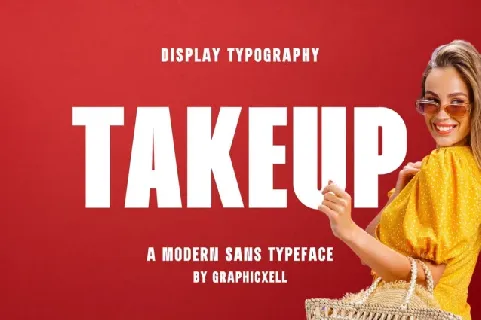 Takeup font