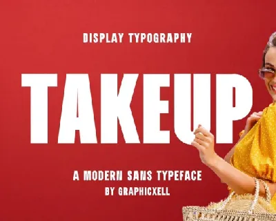 Takeup font