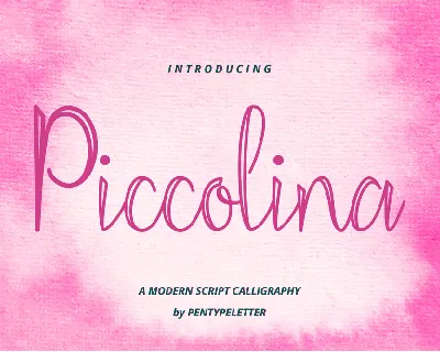 Piccolina font