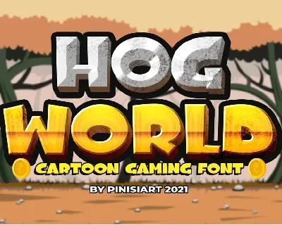Hog-World font