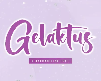 Gelaktus font