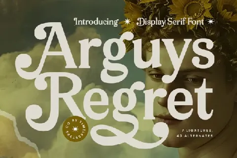 Arguys Regret font