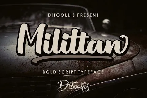 Milittan font