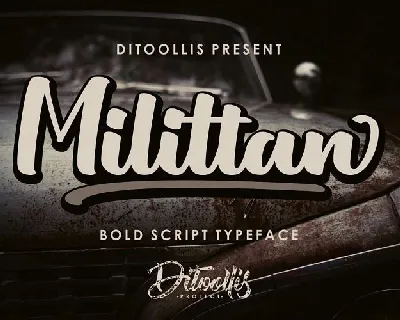 Milittan font