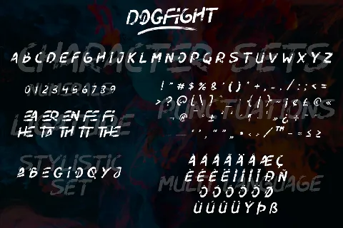 Dogfight font