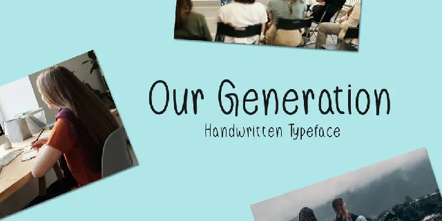 Our Generation font