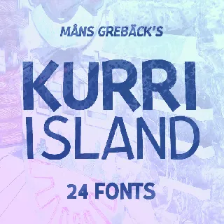 Kurri Island Caps PERSONAL font