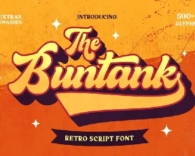 The Buntank font