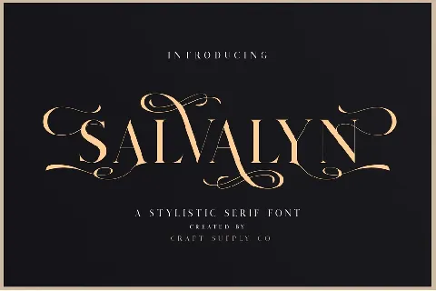 Salvalyn font