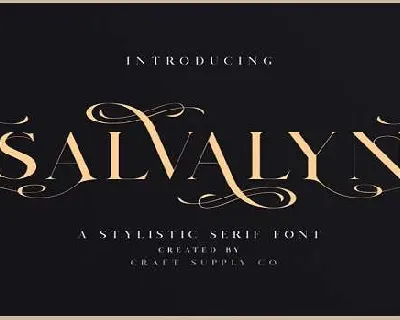 Salvalyn font