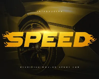 Speed font
