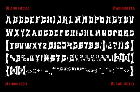 Betok font