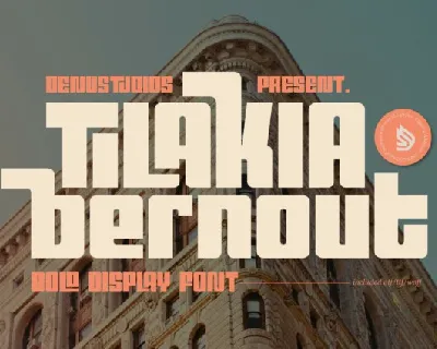 Tilakia Bernout font