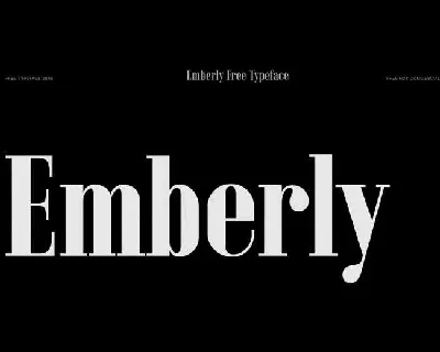 Emberly font